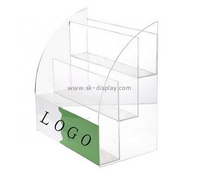 Acrylic manufacturer customize plexiglass countertop brochure holder BD-1027