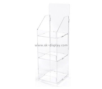 Plexiglass supplier customize acrylic multi tiered literature holders BD-1032