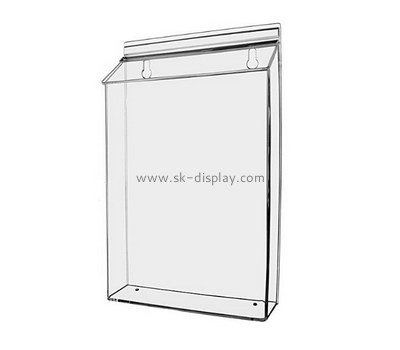 Acrylic supplier customize plexiglass wall brochure holder BD-1037