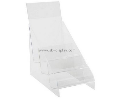 Acrylic manufacturer customize plexiglass brochure holder BD-1043