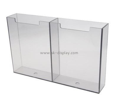 Acrylic supplier customize plexiglass magazine holder BD-1045