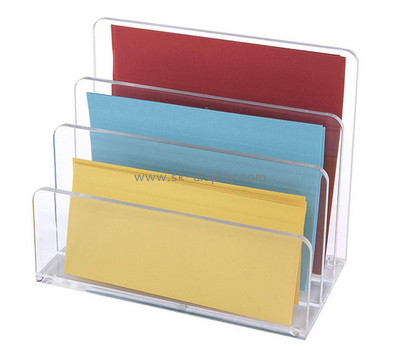 Plexiglass factory customize acrylic pamphlet holder BD-1048