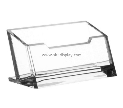 Plexiglass manufacturer customize acrylic business card holder BD-1046