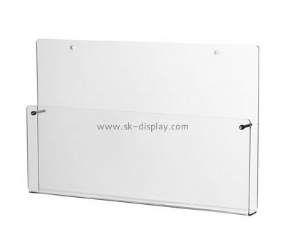 Acrylic manufacturer customize wall plexiglass literature holder BD-1051