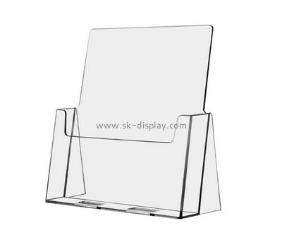 Acrylic factory customize plexiglass countertop pamphlet holder BD-1053