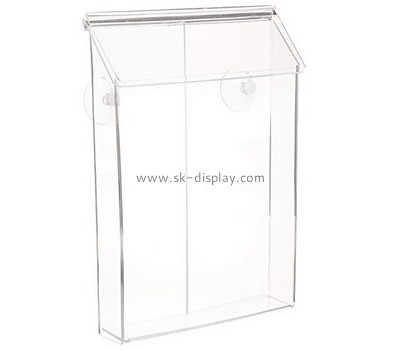 Plexiglass manufacturer customize acrylic wall brochure holder BD-1054
