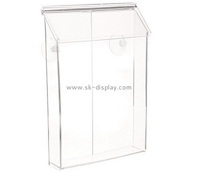 Plexiglass manufacturer customize acrylic wall brochure holder BD-1054