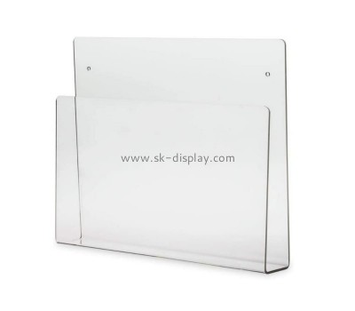 Perspex factory customize wall acrylic file chart holder BD-1058