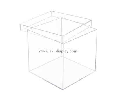 Acrylic supplier customize plexiglass box with lid DBS-1150