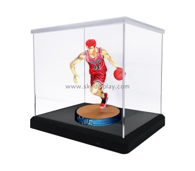 Acrylic factory customize plexiglass figure display case DBS-1151