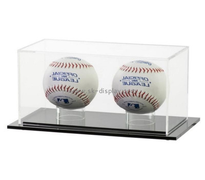 Plexiglass factory customize acrylic golfball show case DBS-1178