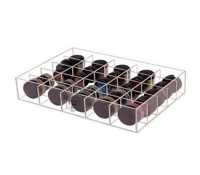 Acrylic factory customize plexiglass multi grids organizer box DBS-1190