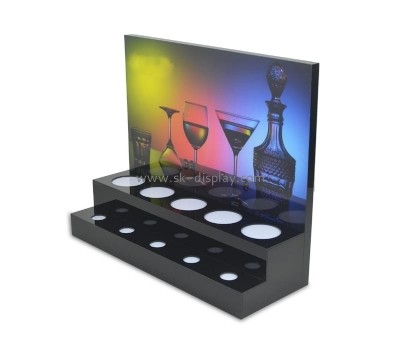 Plexiglass supplier customize acrylic bottle glorifier KLD-005