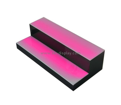 Perspex factory custom acrylic LED liquor bottle display riser KLD-031