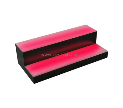 Plexiglass manufacturer customized acrylic liquor bottle lit display stand KLD-041