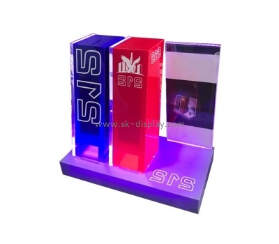 Custom acrylic LED cigarette promotional stand KLD-059
