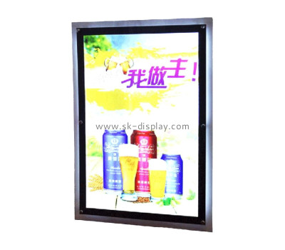 Custom LED acrylic menu display stand KLD-062