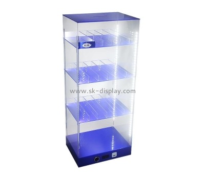 Custom tall display cabinet with lights LDD-013