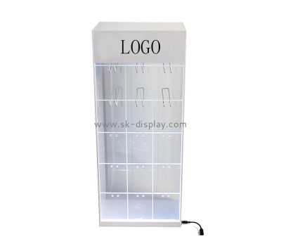 Custom acrylic illuminated display cabinet LDD-017