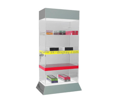 Custom acrylic lighted display cabinet LDD-023