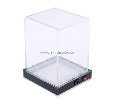 Custom acrylic light display case LDD-042