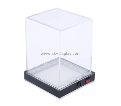 Custom acrylic light display case LDD-042