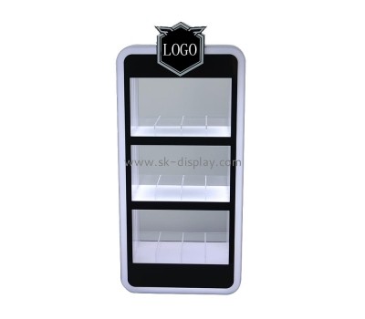 Acrylic supplier customized battery operated display cabinet lights LDD-064
