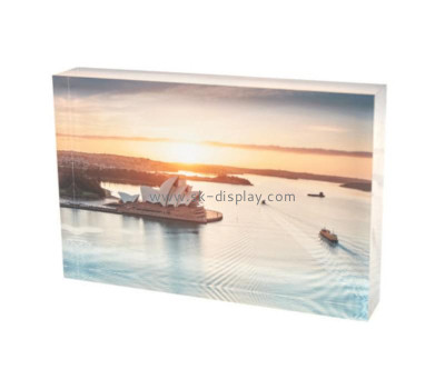 Custom acrylic UV printing photo block AB-223