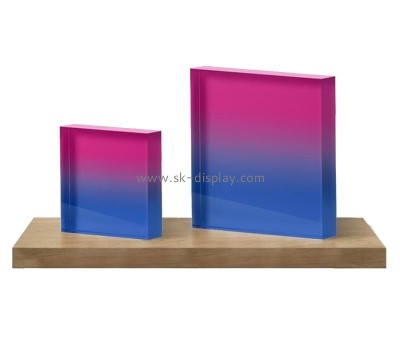 Plexiglass supplier customized acrylic UV printing block AB-253