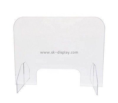 Customized acrylic protective sneeze guard plexiglass shield ASG-013