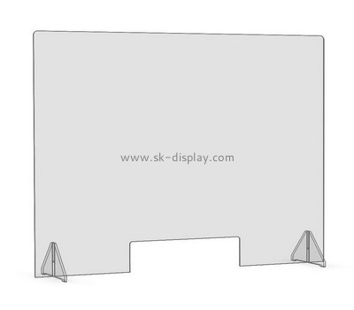 Customized acrylic sneeze guard plexiglass shield acrylic barrier ASG-014