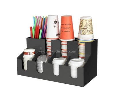 OEM custom coffee shop sanitary cup storage organizer FD-433