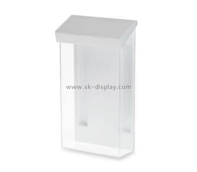 OEM custom outdoor brochure holder acrylic wall mounting literature dispenser BD-1067