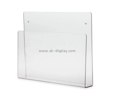 OEM custom clear acrylic file chart holder wall mount BD-1069