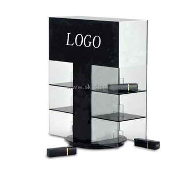OEM custom acrylic lipstick display rack plexiglass lipgloss display stand CO-728