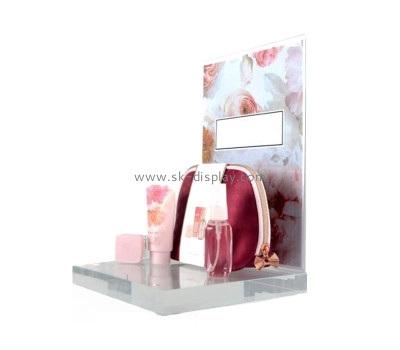 OEM custom plexiglass cometic display riser makeup display stand CO-731