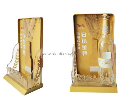 OEM supplier cusomized acrylic wine bottle display riser WD-173