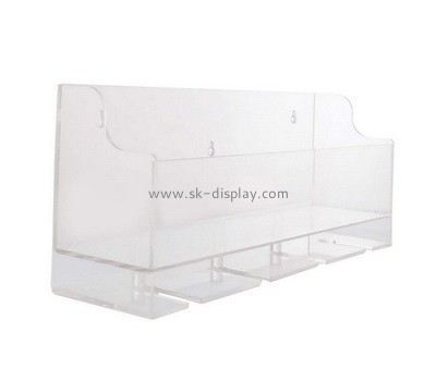 OEM supplier customized acrylic wall mounted wine rack WD-179