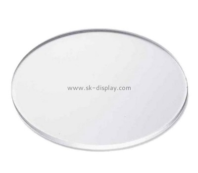 OEM supplier customized laser cutting acrylic circles blank plexiglass discs CA-079