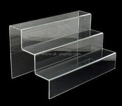 OEM supplier customized acrylic multi tiers shoe display riser SSD-039