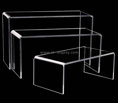 OEM supplier customized retail acrylic shoe display risers SSD-046