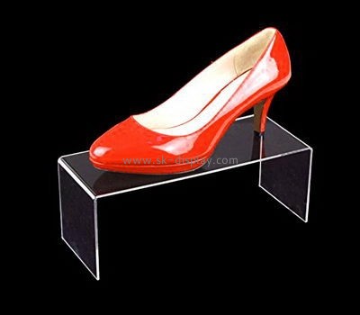 customized clear acrylic shoes display riser SSD-024
