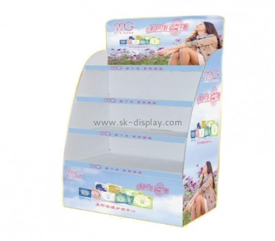 Cosmetic exhibition cardboard display stand CDS-001