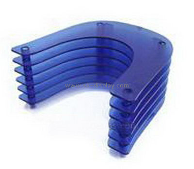 Blue simply acrylic CD rack CD-013