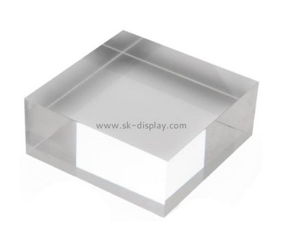 Acrylic supplier customized lucite diplay block AB-252