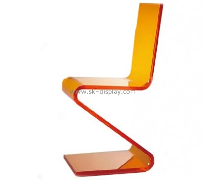 Z shape modern acrylic chairs AFS-003