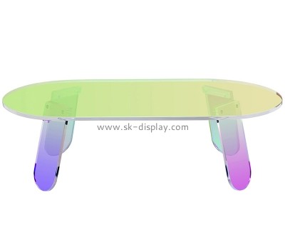 OEM supplier customized color acrylic dining table AFS-031