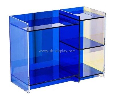 OEM supplier customized acrylic perfume cosmetics skin care products storage box rack AFS-044