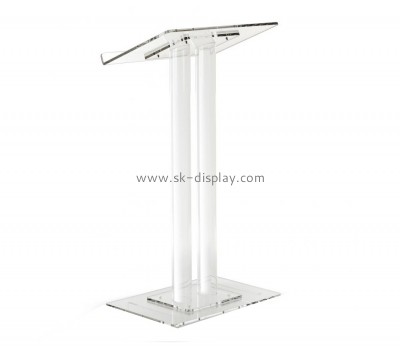 OEM supplier customized acrylic podium plexiglass furniture AFS-058
