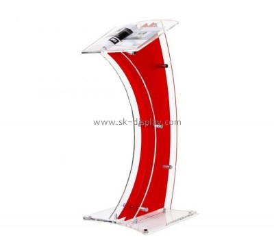 Factory wholesale cheap acrylic crystal lectern podium AFS-072